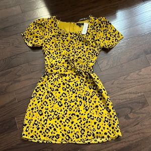 NWT Leopard Print Midi Dress from Francesca’s
